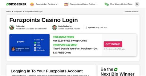 Funzpoints Casino Login ️ Get $22.50 FREE with our Code.
